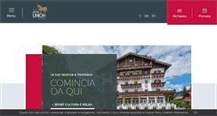 Desktop Screenshot of hotelunion.it